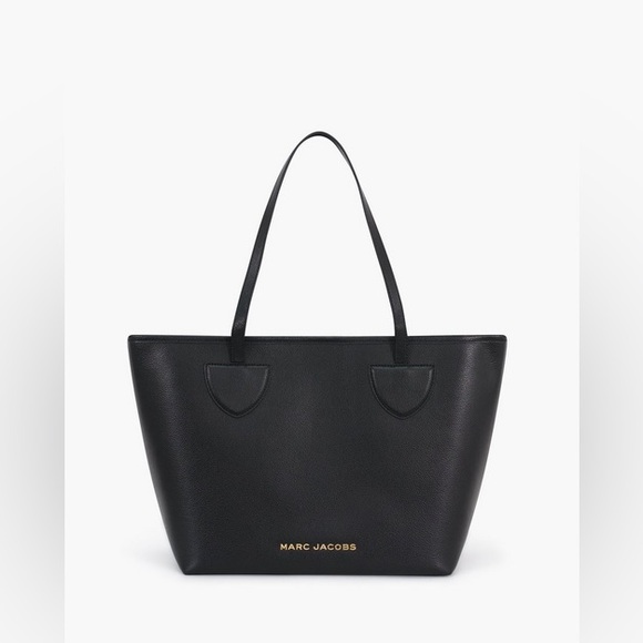 Marc Jacobs Black Leather Tote - Picture 1 of 6